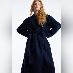 Oversized Double Breasted Coat